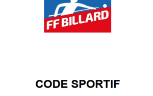 Code sportif 2026-2027 FFB