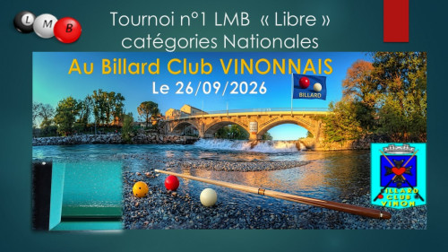 1er Tournoi de Ligue "Libre"  Master, N1, N2, N3, R1