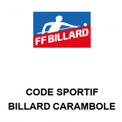 Code sportif 2026-2027 FFB